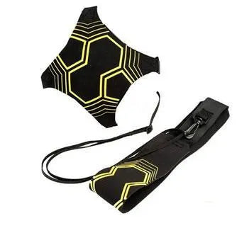 Elastic Training Band for Football Yellow Black 150 - Image 7