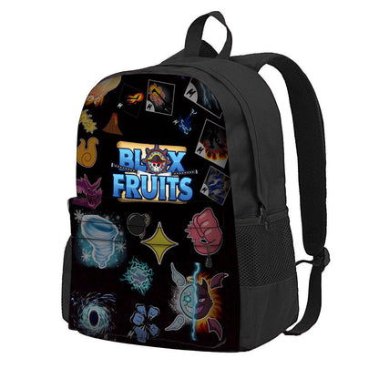 Roblox Blox Fruit Backpack Large Capacity Polyester School Bag for Children - Image 3