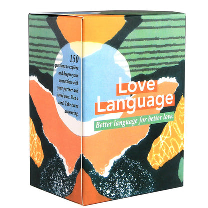 LoveLingual Couples Communication Game 150 Question Cards for Better Relationships