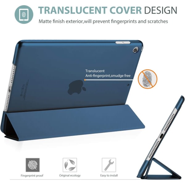 ProCase iPad 10.2 Case iPad 9th generation, hard back Blue - Image 4