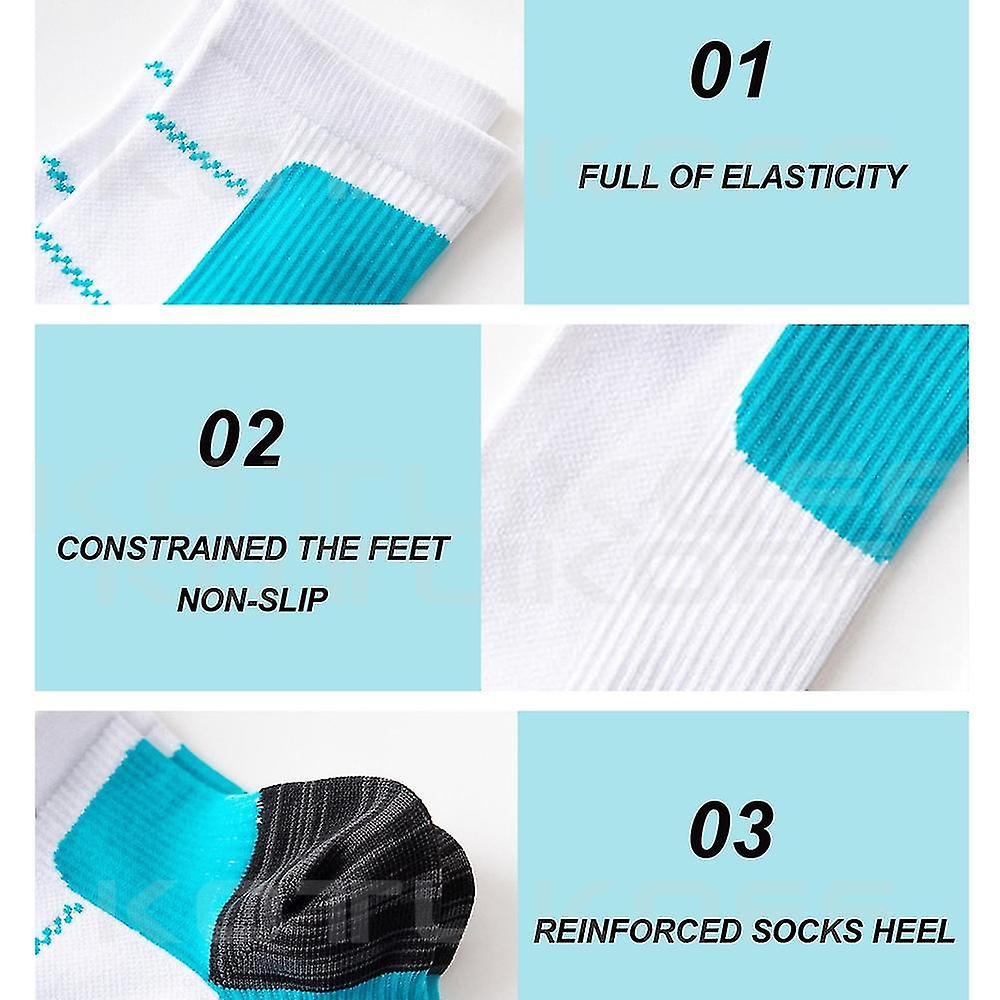 Compression Socks for Plantar Fasciitis \u0026 Arch Pain, L/XL (40-44) 1 Pair - Image 3