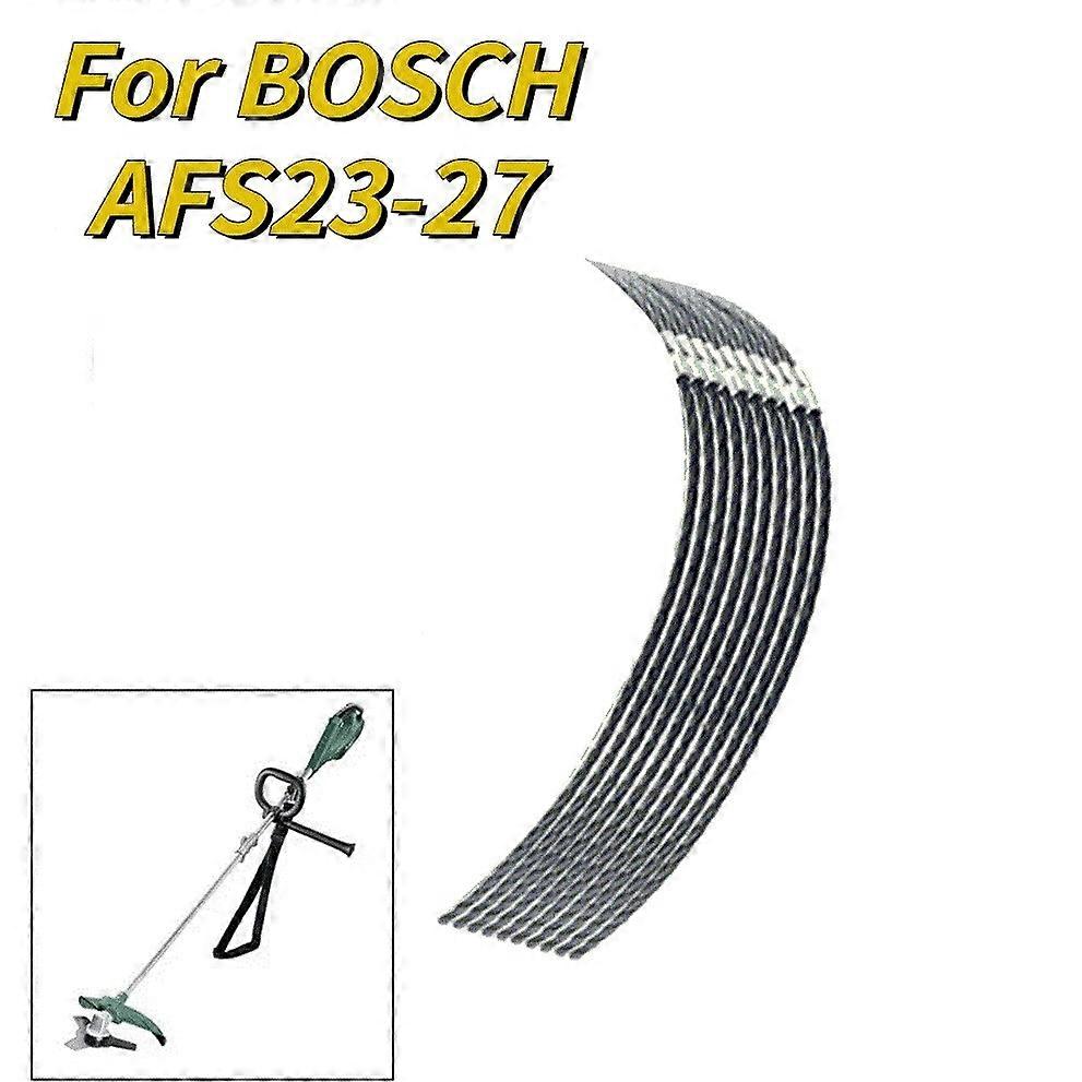 10 pcs For Bosch AFS 23-37 Lawn Mower Nylon Line Trimmer Line with Buckle F016800431 - Image 3