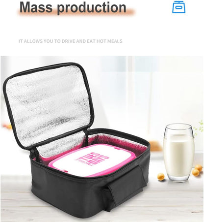 12V Car Insulated Bag, Electric Picnic Bag, Lunch Bag, Foldable Bag for Carrying Picnic Food - 29cm x 21cm x 11cm - Image 2