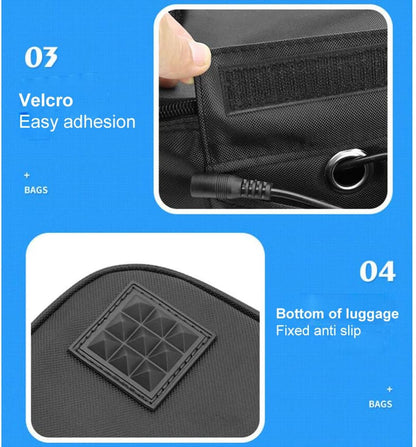 12V Car Insulated Bag, Electric Picnic Bag, Lunch Bag, Foldable Bag for Carrying Picnic Food - 29cm x 21cm x 11cm - Image 5