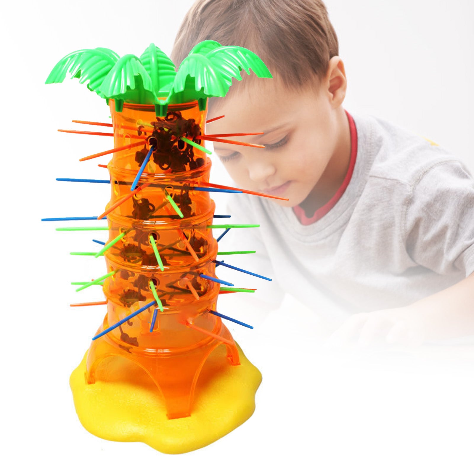 Monkey Tree Climbing - Educational game for children - Fun logic game for family parties - Image 2