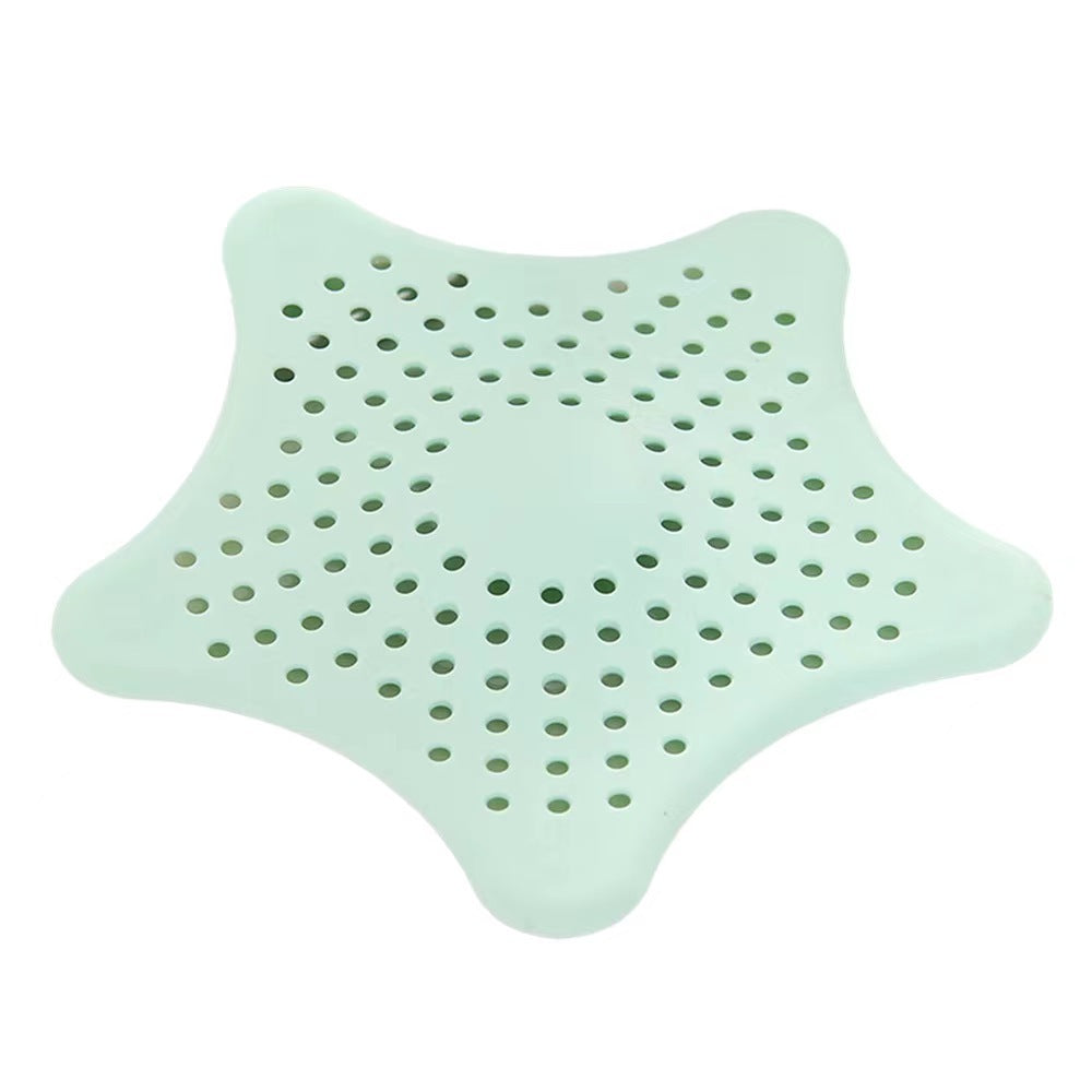 Silicone Drain Cover Filter for Bathtub Sink Shower Green - Image 2