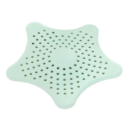 Silicone Drain Cover Filter for Bathtub Sink Shower Green - Image 2
