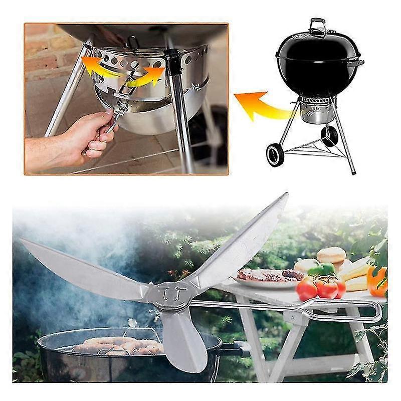 Weber 22 Inch One Touch Ash Cleaning System Silver Compatible with Master Touch Performer Original Series Grills - Image 5