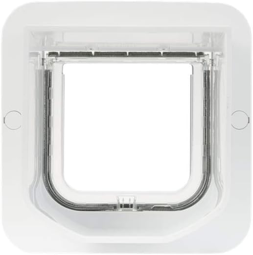 Cat Mate cat flap, white, comfortable for cats to get in and out - Image 3