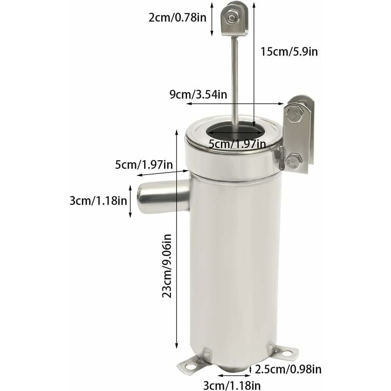 Hand Pump Manual Water Pump Stainless Steel Groundwater Up to 10m Depth - Image 2
