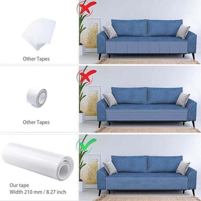 Cat Scratching Guard Protector Self-Adhesive Transparent Roll 30cm x 5m for Furniture Doors Walls Anti-Scratch Protection - Image 4
