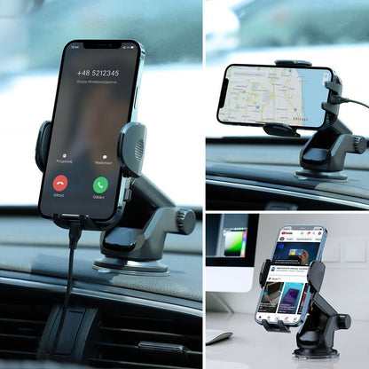 Joyroom Car Holder with Telescopic Arm and Suction Cup - Image 2