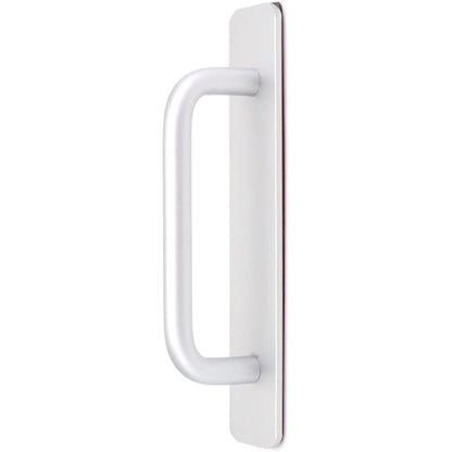 2pcs Self-Adhesive Aluminum Alloy Door Handle Push-Pull Sliding Door Handle Without Drilling for Gate Cabinet Toilet, 150 x 25mm - Image 2