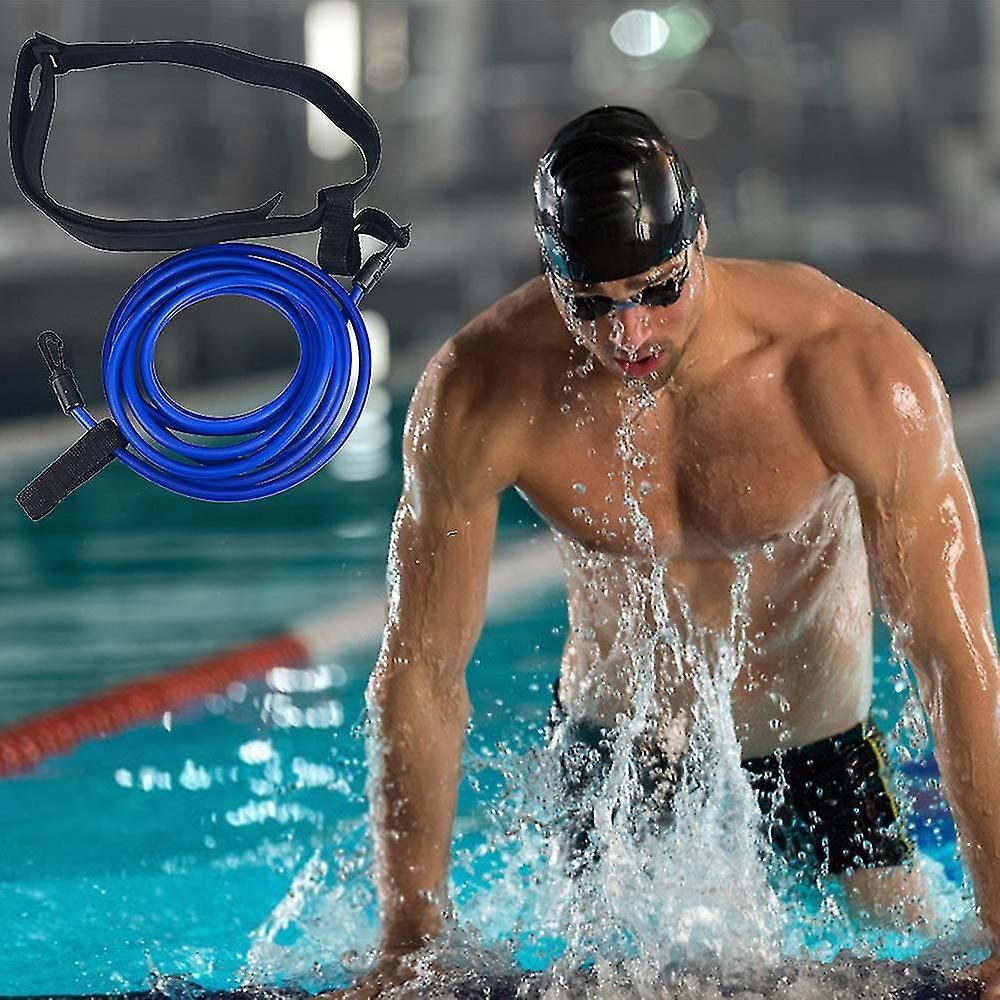 Adjustable swimming belt for pool, swimming resistance belt, swimming belt for pool hanging training, bungee swimming resistance - Image 3