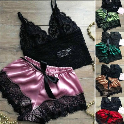 Sexy Transparent Pajamas for Women Dark Green XL, Stylish Strap Costume - Image 2