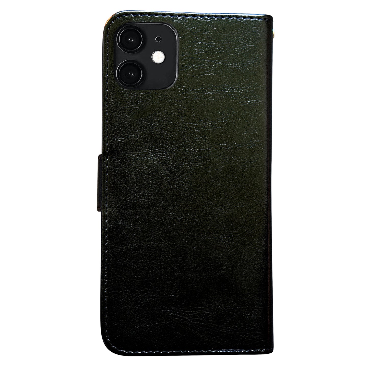 Leather Case for iPhone 12 Protection Brown - Image 2