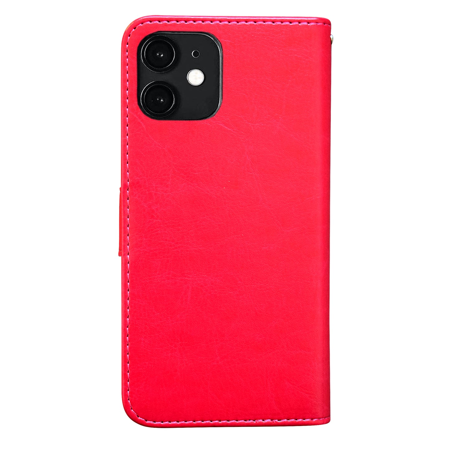 Leather Case for iPhone 12 Protection Brown - Image 9