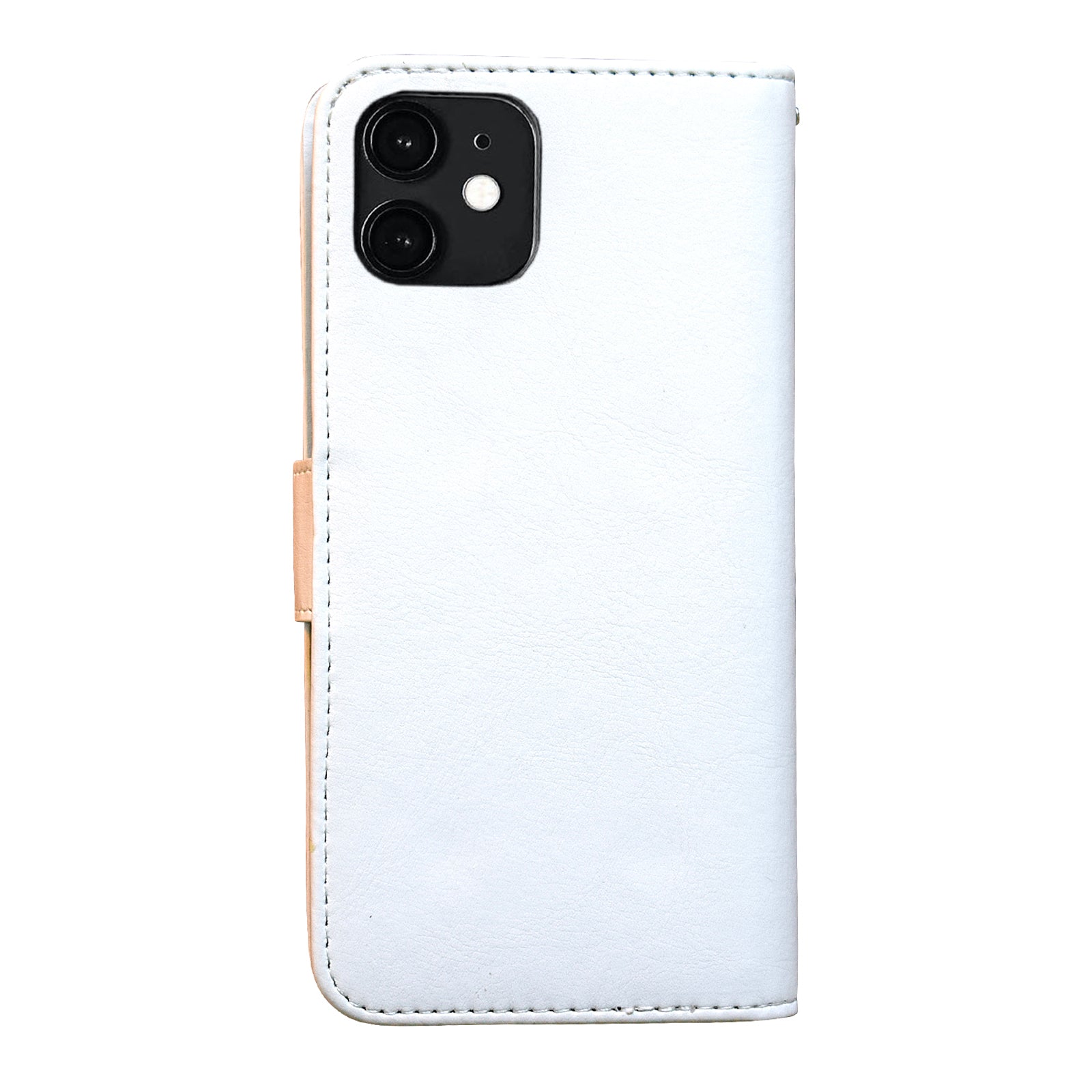 iPhone 12 Leather Case Protection Black Compatible with iPhone 12 - Image 6