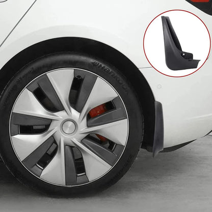 Tesla Model 3 Mud Guards Set of 4 Front and Rear Fenders White Compatible with Tesla - Image 7