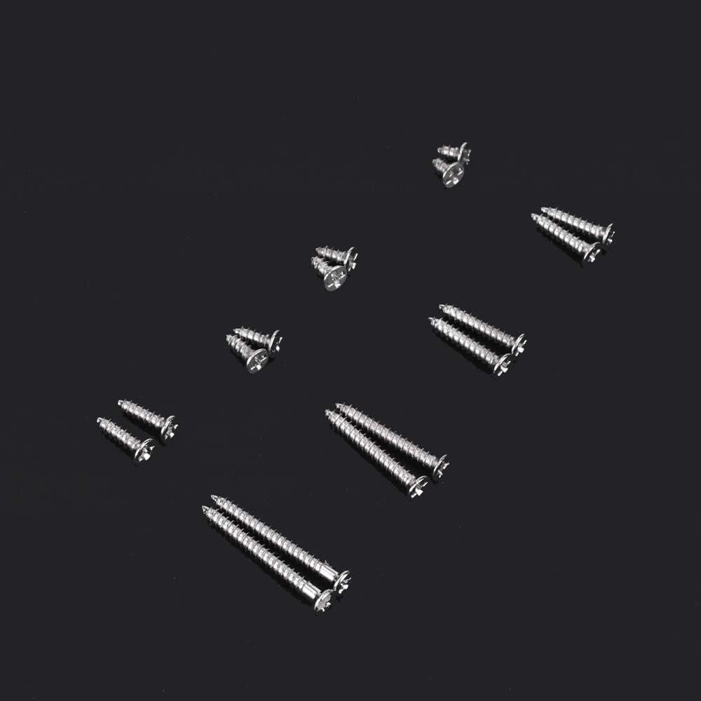 800pcs Small M2 Self Tapping Screws Assortment Box, Countersunk Phillips Flat Head Wood Screws (M2-4mm 5mm 6mm 8mm 10mm 12mm 16mm 20mm) - Image 3