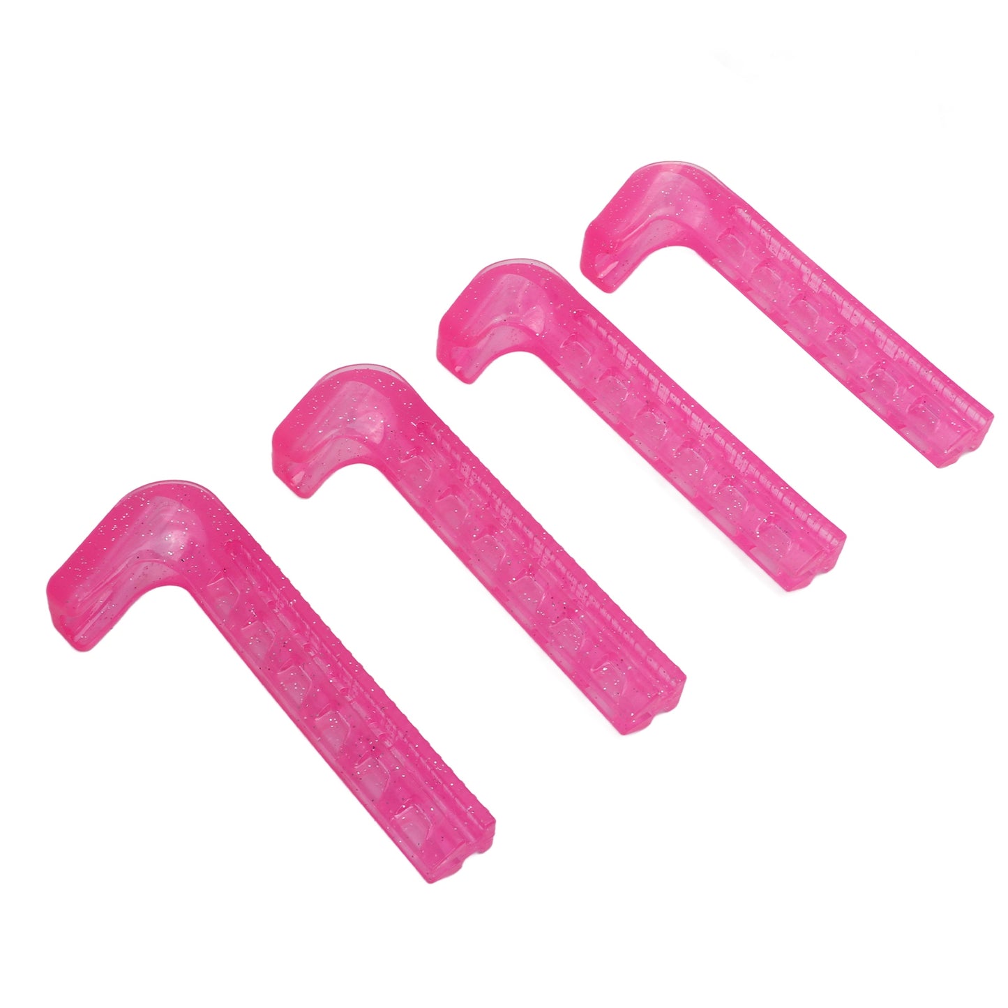 Skate Guards for Hockey Skate Blade Protectors Non-Slip Adjustable Soft Plastic 4 pcs for Home - Image 5