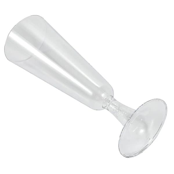 Plastic Wine Glasses 150 ml 60 Pack Champagne Red Wine Cups Versatile for Parties Carnivals - Image 3
