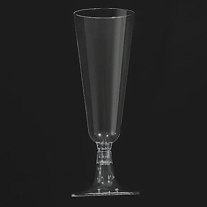 Plastic Wine Glasses 150 ml 60 Pack Champagne Red Wine Cups Versatile for Parties Carnivals - Image 5