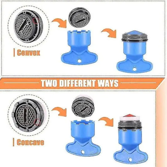 12pcs Sink Faucet Aerator Replacement with 5pcs Removable Key Tool Compatible with Oral-B and Braun M16.5 18.5 21.5 24mm - Image 4