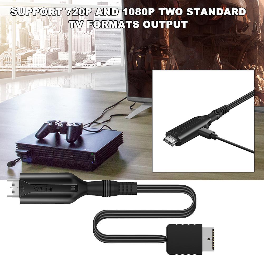 PS2 to HDMI Adapter Cable with RCA AV HD Output Compatible with Playstation 2 - Image 3