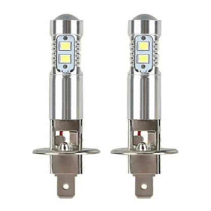 H1 LED Headlight Bulbs High and Low Beam Fog Lights 100W 6000K Conversion Kit 2x