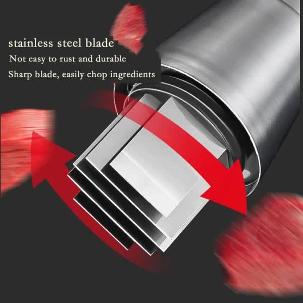 Garlic Press Handheld Food Chopper and Dicer - Image 4