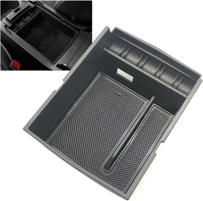 1pc Car Center Console Armrest Organizer Storage Box Tray Insert Black Fit for Subaru Outback 2015-2019 Auto Storage Tray LiMePng - Image 4