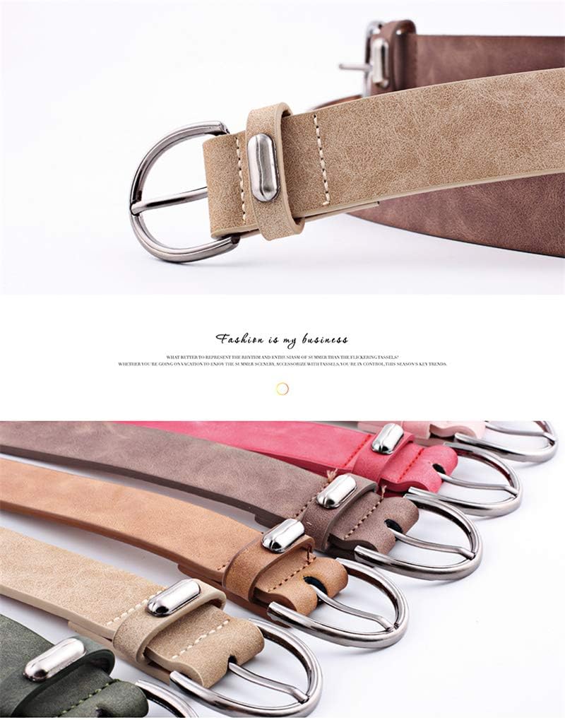 Women Fashion PU Leather Dress & Jeans Waist Belt for Girls and Ladies Classic Buckle - Image 2