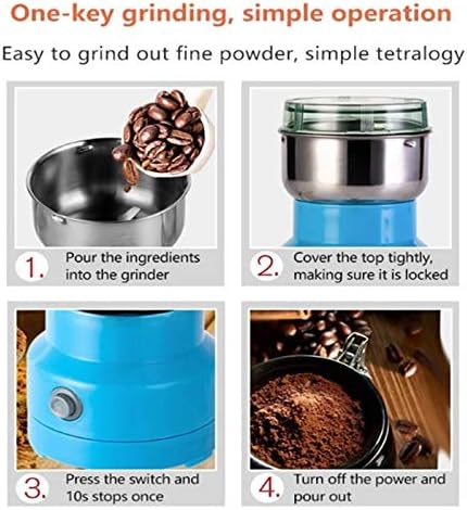 Multifunction Smash Machine Grinder, Ultra Fine Dry Food Grinder, Electric High-Speed Kitchen Mill for Spice/Herb/Cereal/Beans/Pet Food. - Image 4