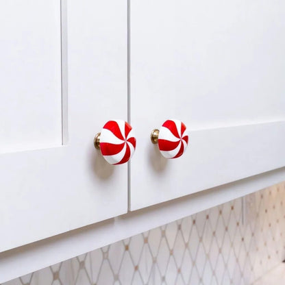 JOASIS 20 Pack Christmas Silicone red White Candy Cabinet knob Covers for a Variety of Kitchen, Living Room, and Bedroom Cabinet knobs - Image 4