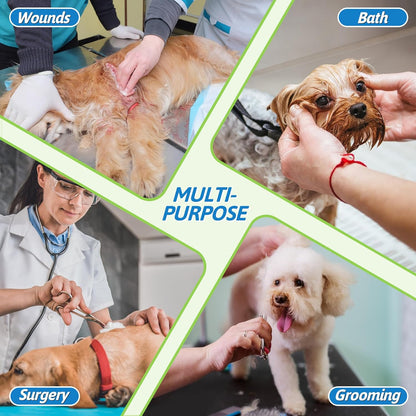 Soft Dog Cone for Dogs After Surgery, Breathable Dog Cones for Large Medium Small Dogs and Cats Anti-Lick Protective Wound,Adjustable Dog Recovery Cone Collar, Elizabethan Collar for Pet (M) - Image 3