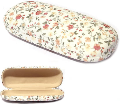 Eyeglasses Cases, Polersun Slim Retro Floral Pattern Glasses Case for Women Ladies Girls - Image 2