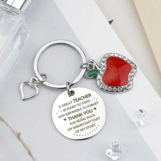 Personalized Teacher Appreciation Keychain, Thank You Gifts for Teachers - Image 3