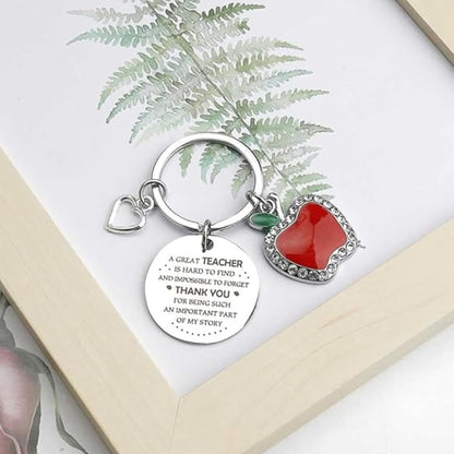 Personalized Teacher Appreciation Keychain, Thank You Gifts for Teachers - Image 4