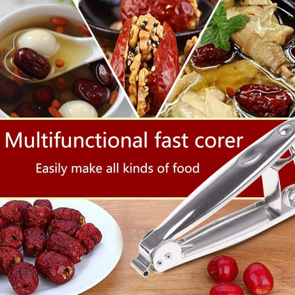 Pitter Tool 304 Stainless Steel O Live Pitter Tool Plum Pitter Stone Remover for Make Peeling for Potatoes - Image 2