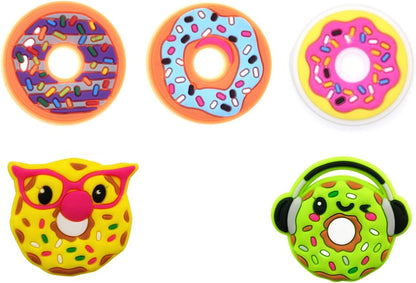 Donuts Shoe Charms fits for Clog Shoes Decoration, Sweet Cake Pins for Shoe & Bracelet Wristband Party Gifts - Image 4