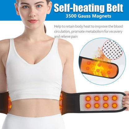 Heating Magnetic Therapy Back Brace Support Belt for Men Women, for Sciatica, Herniated Disc, Scoliosis Back Pain Relief - XXL1 - Image 2