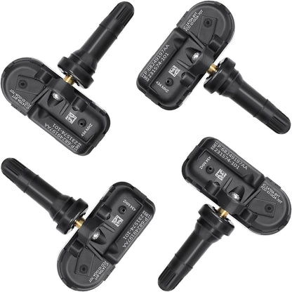 68249197AA TPMS Sensor Dodger RAM, 4-Pack 434MHz Tire Pressure Monitoring System Sensors Compatible with 2014-2018 Dodge Ram 1500 2500 3500 Jeep Cherokee Replaces 68239720AA 68157568AA