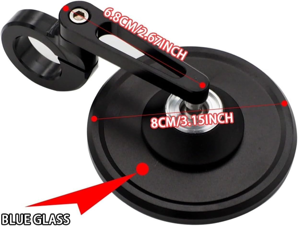 Motorcycle Rear View Mirror Motorcycle Bar End Mirror For Triumph Scrambler Bobber For Bonneville Street Twin Speed Twin Speedmaster 1200 XC XE 900 T120 T100 - Image 3
