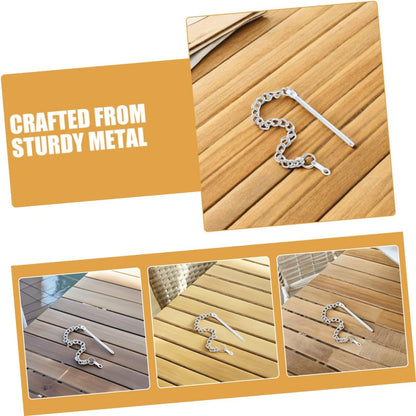 3pcs Reliable Steel Fixing Accessories for Garden Patio Parasols Compatibility for Support - Image 3
