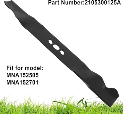 2105300125A Blade 1 Pack, MNA152505 MNA152701 Lawn Mower Blade Compatible with Hyper Tough 20 Inch Mower Blade - Image 3