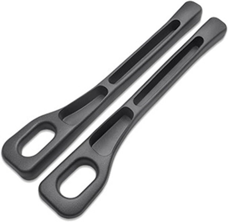 1 Pair Universal Car Seat Gap Plug Strip Side Seam Car Gap Filler Leak Proof Seat Gap Storage Organizer Interior Decoration(Black 1 Pair)