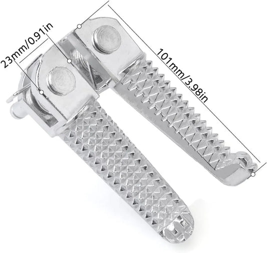 Front Footrest Foot Peg Pedal Compatible with Yamaha YZF R25 R3 MT25 MT03 2014-2023 Motorcycle Bracket (Color : Left Bracket) - Image 4