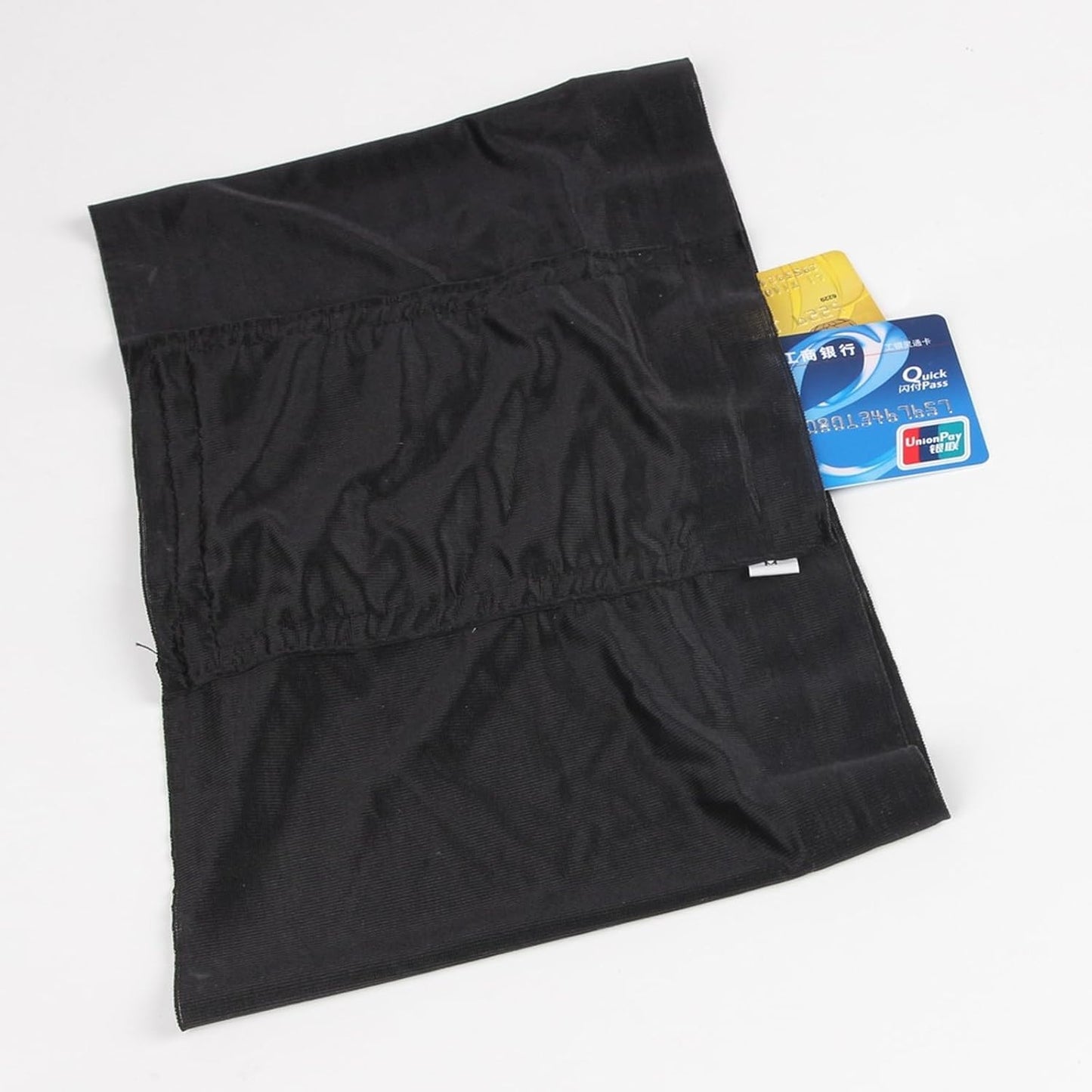 Thigh Sock Strap,Anti-Slip Phone and Credit Card Holder - Thicken Women Thigh Garter Purse for Phone Security - Image 3