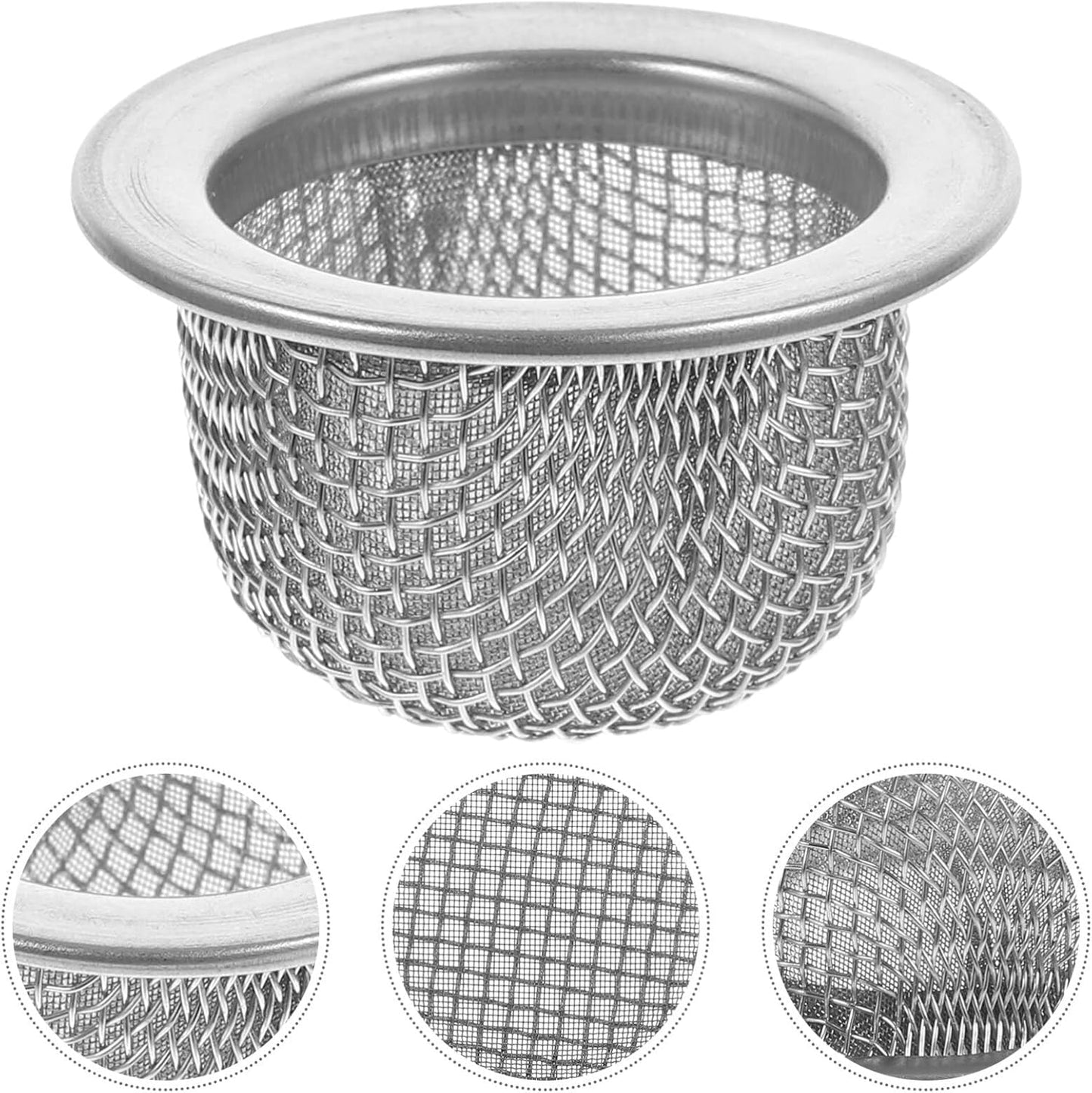 Stainless Steel Screen Filters, 10pcs 34mm Mesh Strainers, Double Screen Filter, Cocktail Smoker Filter Accessories for Bourbon Whiskey Smoker - Image 3